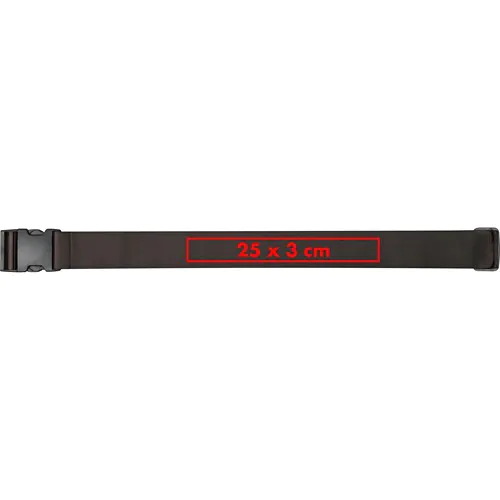 Adjustable luggage strap