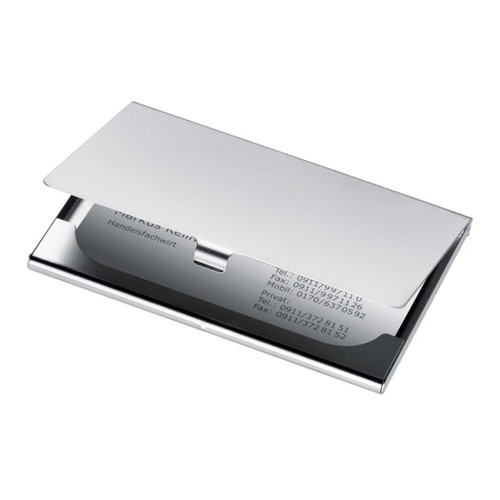 Metal business card holder CORNWALL
