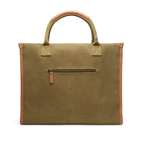 VINGA Bosler RCS recycled canvas office tote VINGA Bosler RCS recycled canvas office tote