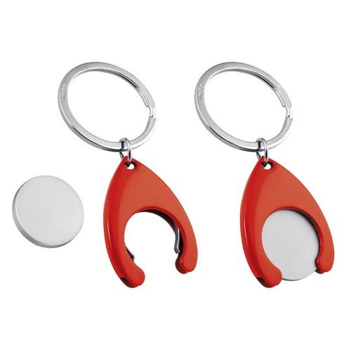 PORTACHIAVI ROSSO SATINATO CARRELLO