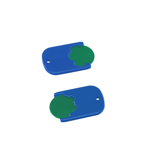 Chip holder with 1€ chip "Gamma" Chip holder with 1€ chip "Gamma"