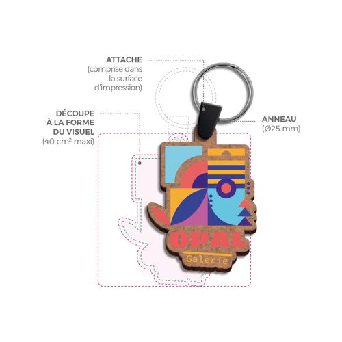 40CMv MAX 3MM THICK MDF KEYRING 40CMv MAX 3MM THICK MDF KEYRING