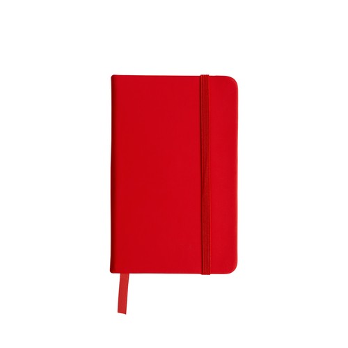 Bloc-notes avec couverture PU et élastique pour fermeture Bloc-notes avec couverture PU et élastique pour fermeture