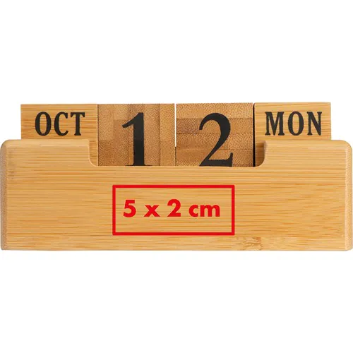 eeuwig durende kalender van bamboe eeuwig durende kalender van bamboe