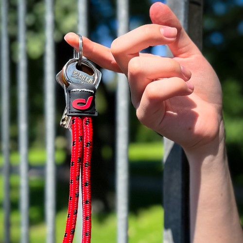 Zebra gummi kort vævet PRESTIGE LANYARDS Zebra gummi kort vævet PRESTIGE LANYARDS