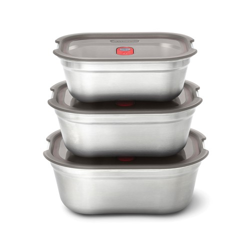 Black+Blum Mealprep Box 3pcs Set Small, Medium, Large Black+Blum Mealprep Box 3pcs Set Small, Medium, Large