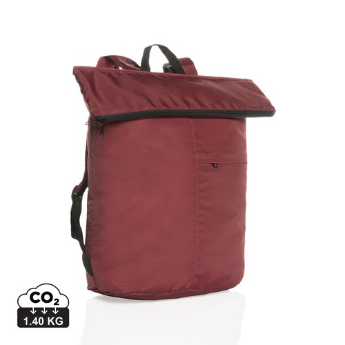 Dillon AWARE™ RPET lightweight foldable backpack Dillon AWARE™ RPET lightweight foldable backpack