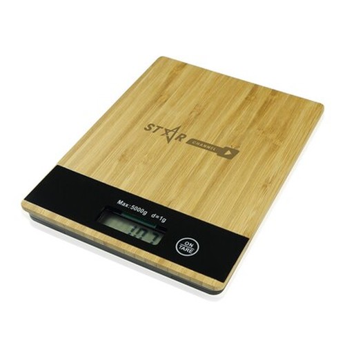 Kitchen scale with bamboo front part | Beck Kitchen scale with bamboo front part | Beck