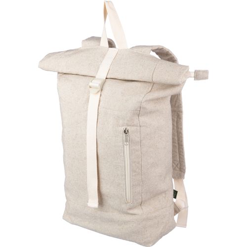 Hanf (280 gr/m2) Rolltop Rucksack Margarete Hanf (280 gr/m2) Rolltop Rucksack Margarete