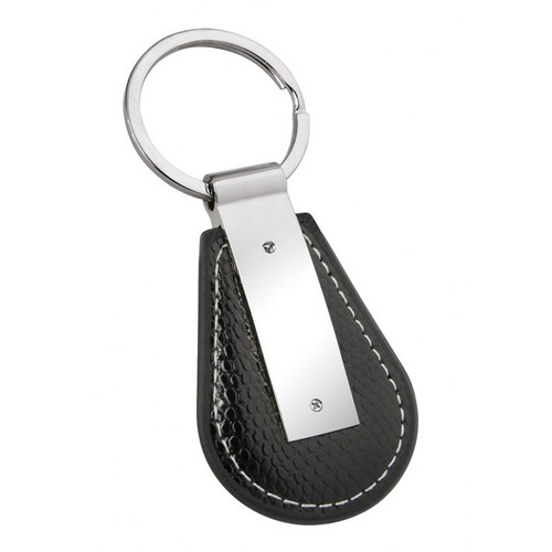 PORTACHIAVI ECO PELLE NERA PORTACHIAVI ECO PELLE NERA
