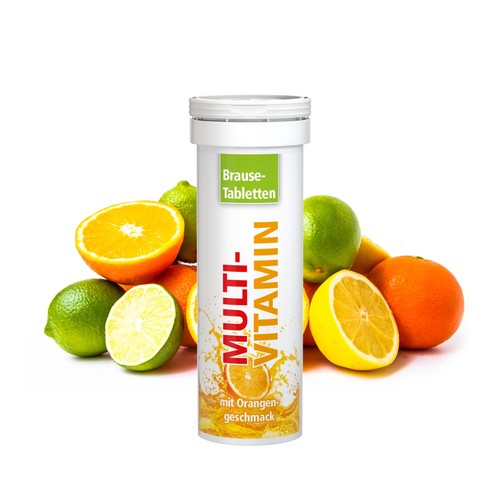 10 comprimés effervescents - Multivitamin - Body label 10 comprimés effervescents - Multivitamin - Body label