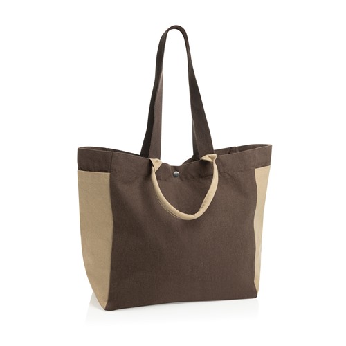 Bolsa de compra BEAU AWARE™ de lona reciclada 400 g/m²