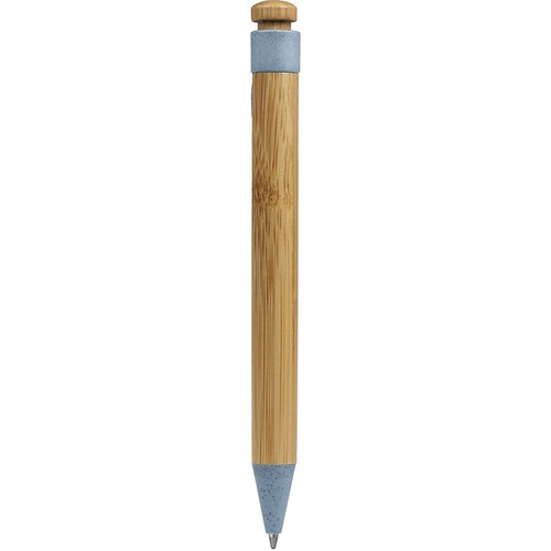BOLIGRAFO BAMBÚ Y PAJA DE TRIGO+ABS