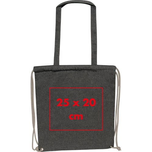 Bolsa de algodón reciclado