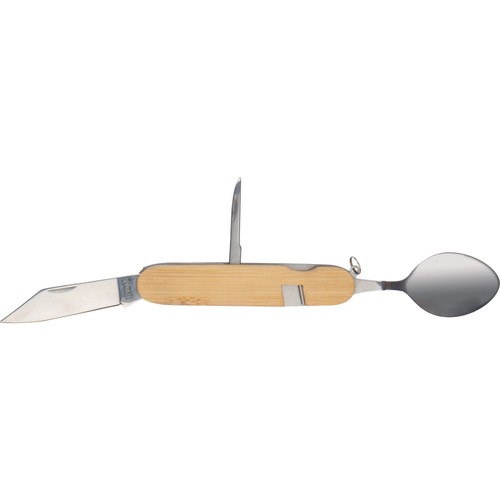 Bamboo camping cutlery