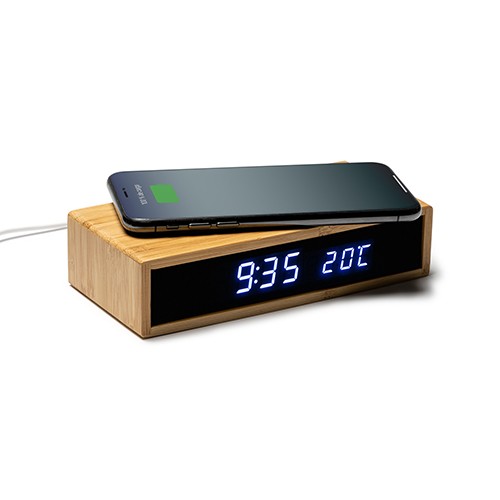 Orologio con caricatore wireless Polesine