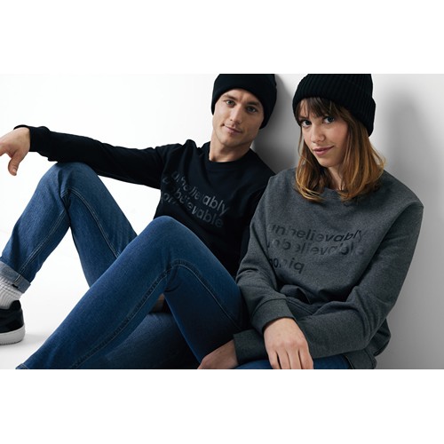 IQONIQ Denali gerecycled katoen sweater ongeverfd