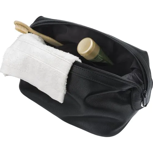 Trousse de toilette en cuir Flynn Trousse de toilette en cuir Flynn