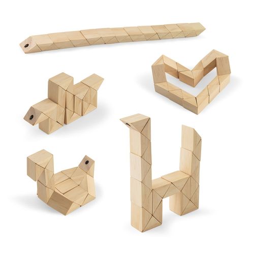 THINKO. Wooden puzzle with 24 pieces