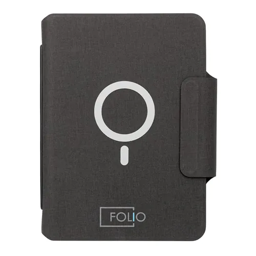 Libreta Artic magnética A5 con carga inalámbrica 10W Libreta Artic magnética A5 con carga inalámbrica 10W
