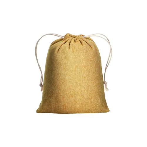 Mochila de algodón reciclado 150g / m2, 15 x 20 cm Mochila de algodón reciclado 150g / m2, 15 x 20 cm