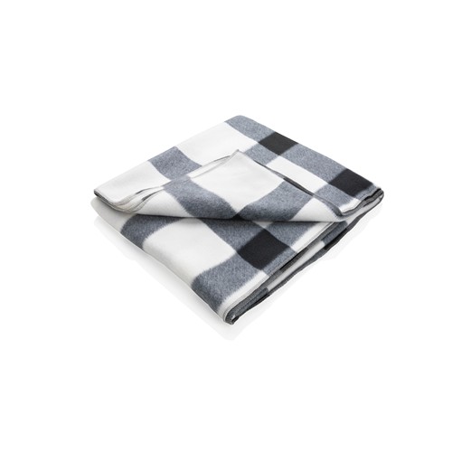 Couverture / Plaid doux à carreaux