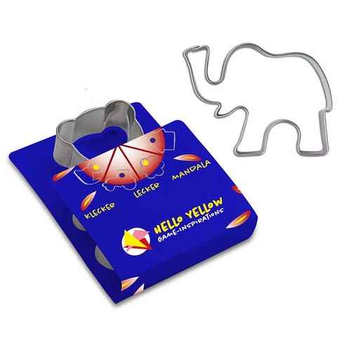 Bakvorm voor kinderen - Olifant, druk 4/4-c Bakvorm voor kinderen - Olifant, druk 4/4-c