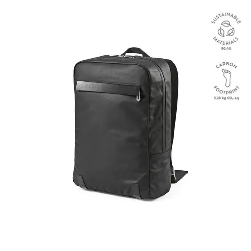 Zaino Vienna 23L in rCotton 340gsm e rPU. Per laptop 17" Zaino Vienna 23L in rCotton 340gsm e rPU. Per laptop 17"
