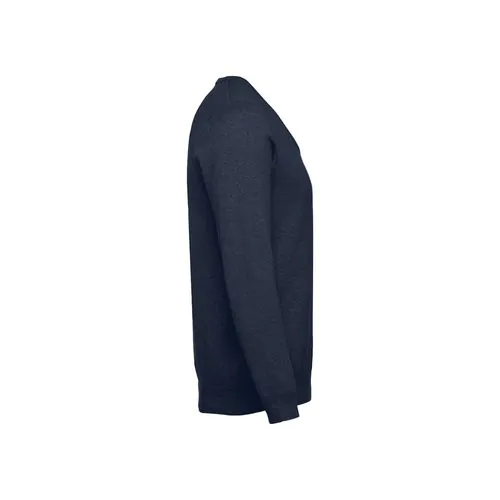 THC MILAN. Pullover da uomo con scollo a V in cotone e poliammide