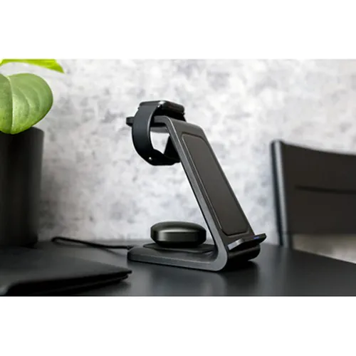 Chargeur sans fil 15W, 3 en 1, support de téléphone | Todd