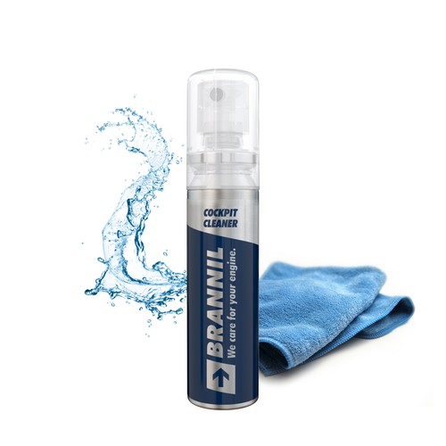 Car Cockpit Cleaner, 20 ml, No Label Look