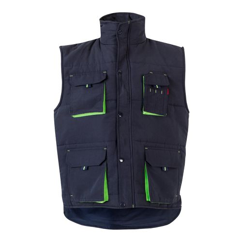 VL NERGAL. Padded vest, two-tone, multi-pocket (120g/m²), in polyester (100%) VL NERGAL. Padded vest, two-tone, multi-pocket (120g/m²), in polyester (100%)