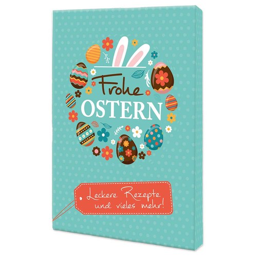 Coffret de recettes - Pâques - Ensemble de peinture aux œufs - sans impression