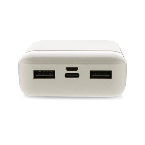 10.000 mAh Powerbank aus RCS Standard recyceltem Kunststoff 10.000 mAh Powerbank aus RCS Standard recyceltem Kunststoff