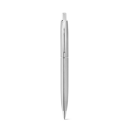 DOOLI. Stylo à bille en acier inoxydable (53 % recyclé), avec corps brillant DOOLI. Stylo à bille en acier inoxydable (53 % recyclé), avec corps brillant