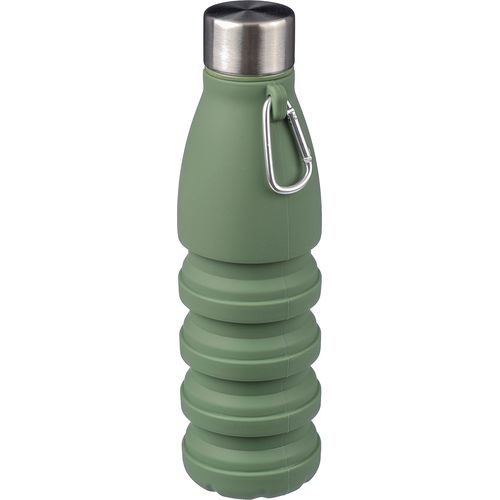 Gourde pliable de 550 ml en silicone Erin