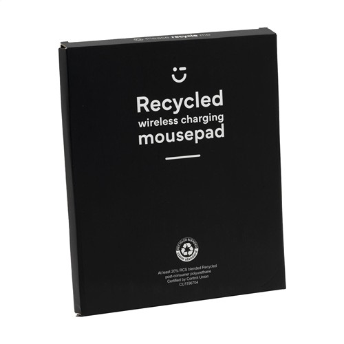 RCS Recycled Wireless Charging Mousepad RCS Recycled Wireless Charging Mousepad