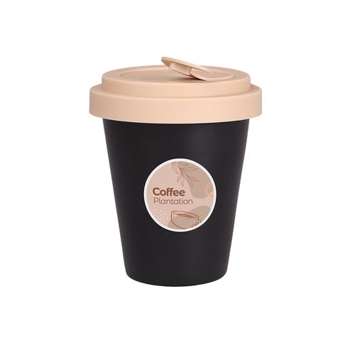 Beker Freedom Small Lock 200ml satijnzwart/desert sand Beker Freedom Small Lock 200ml satijnzwart/desert sand