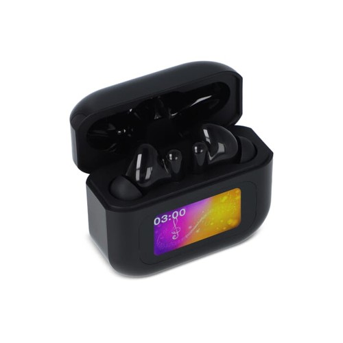 Auriculares ANC inalámbricos con control de pantalla táctil LCD