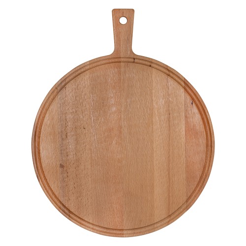 Plank rond met handvat beuken ⌀ 35 cm Plank rond met handvat beuken ⌀ 35 cm