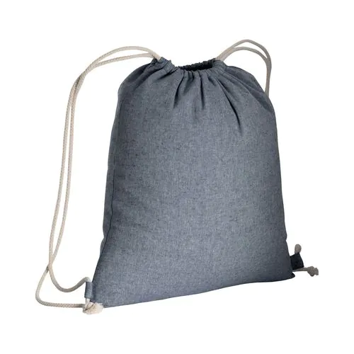 150g/m2 recycled cotton drawstring backpack 150g/m2 recycled cotton drawstring backpack