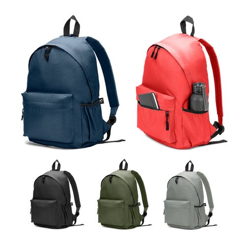 ROSARIO. Klassieke rugzak met tijdloos design van 600D gerecycled polyester