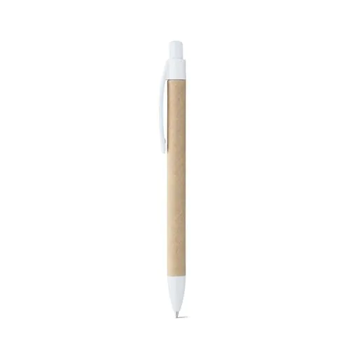 REMI. Kraft paper ball pen with clip REMI. Kraft paper ball pen with clip