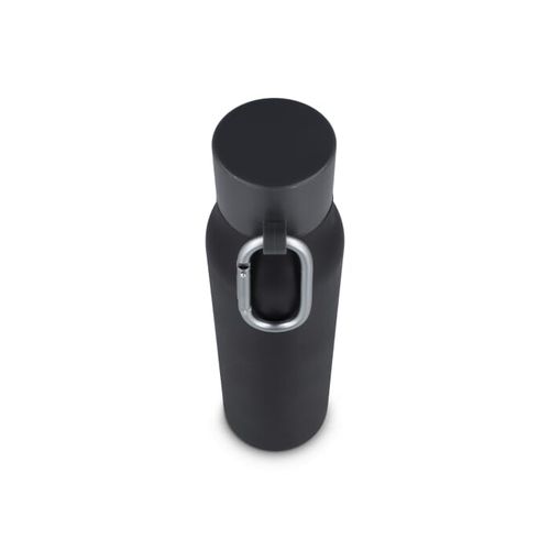 Borraccia termica con moschettone finitura opaca 600 ml