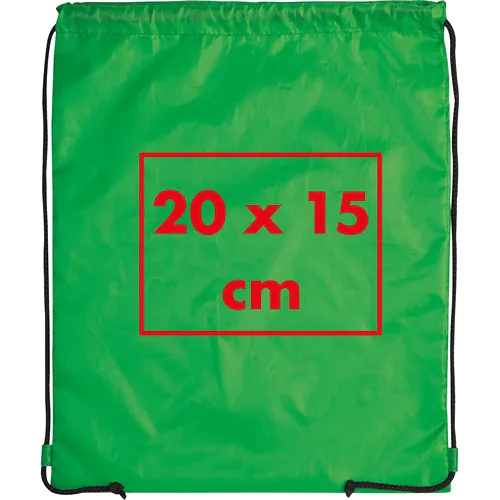 Gymbag van gerecycled polyester