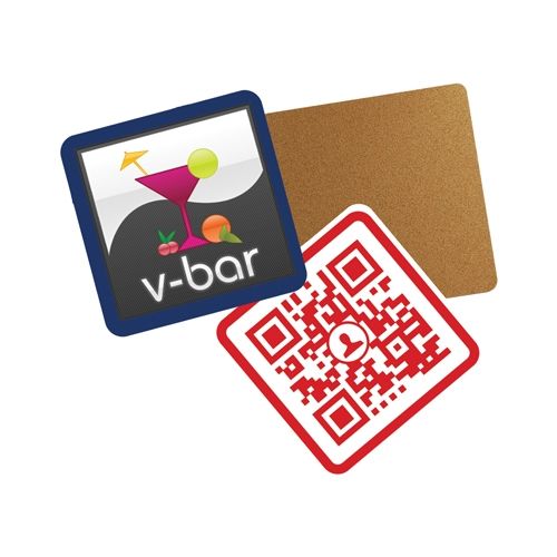 Cork Back Coaster - Square Cork Back Coaster - Square