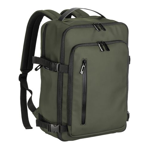 Laptop backpack (15) made of water resistant soft PU Laptop backpack (15) made of water resistant soft PU