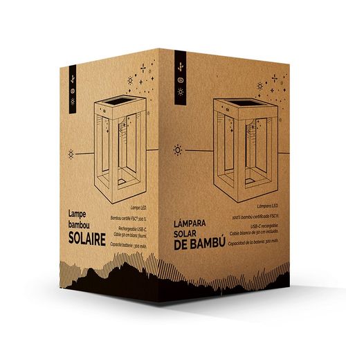 BAMBOO SOLAR LAMP