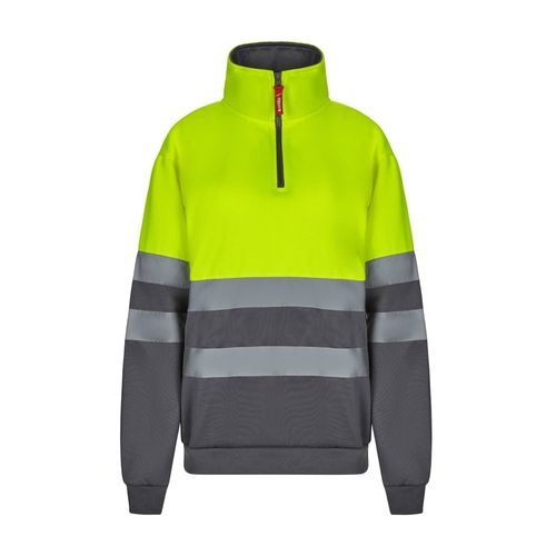 VL THOR. Sweatshirt bicolore (300g/m²) en polyester éponge (100%)