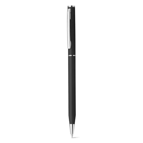 LESLEY METALLIC. Aluminium balpen met clip en draaimechanisme LESLEY METALLIC. Aluminium balpen met clip en draaimechanisme